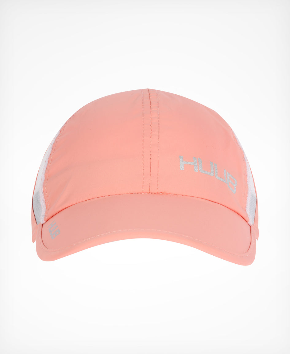 HUUB Race Cap II Black running cap with HUUB front logo.