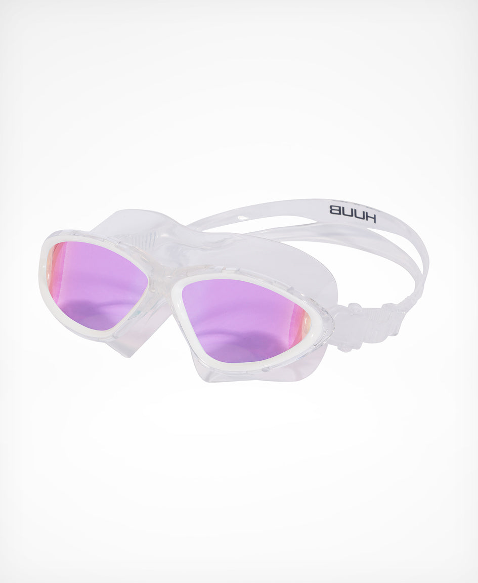 HUUB Manta Ray open water goggle with adjustable strap detail