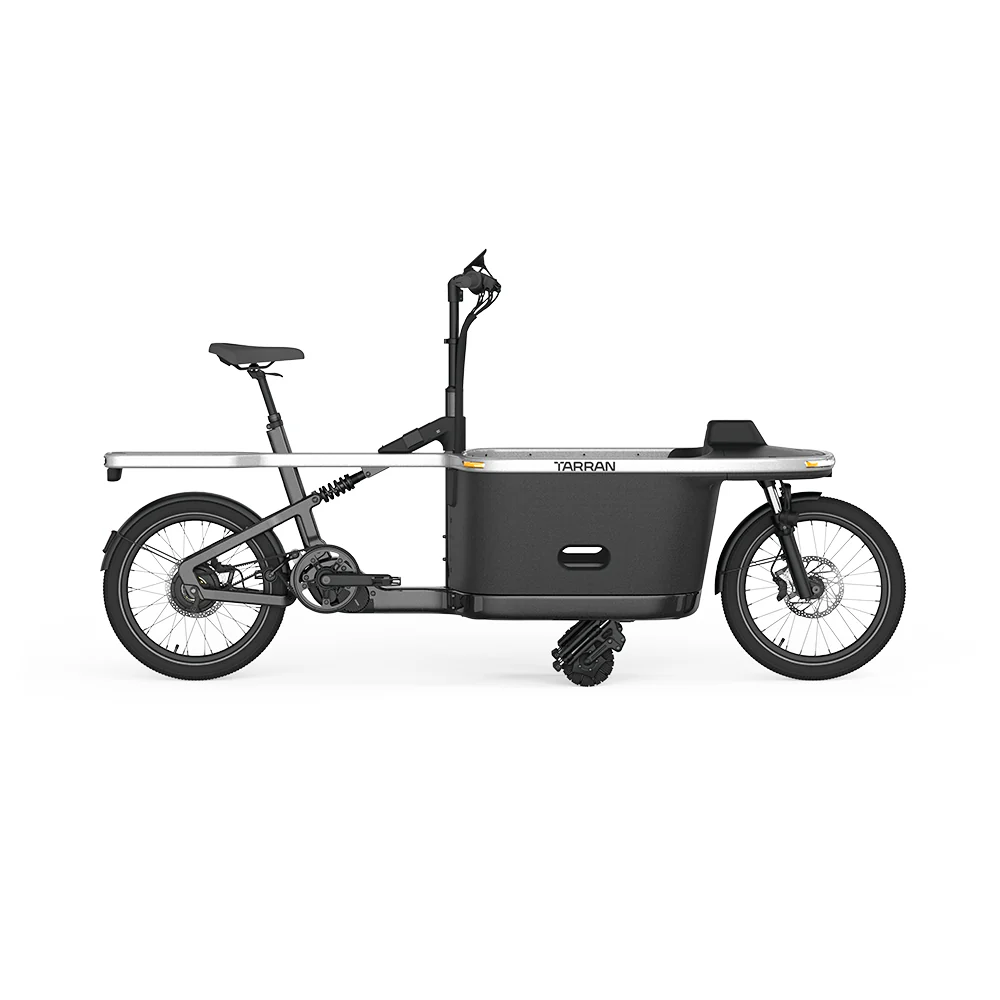 White Tarran T1 Pro electric bike showing sleek frame and modern design, perfect for urban commuting and eco-friendly travel.